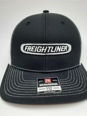 Richardson 112 Trucker Cap Hat Mesh Snapback Multicolor Freightliner Semi Truck